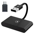 thumbnail image 1 of Wireless Car Play Adapter Convert Wired to Wireless Car Play Black, 1 of 7