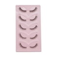 thumbnail image 1 of Unique Bargains 5 Pairs Soft 5D False Eyelashes for Everyday Use Black, 1 of 2