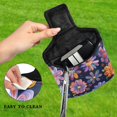 thumbnail image 4 of Haosy Various Cute Flower Golf Mallet Putter Cover Strong Magnetic Leather Golf Club Headcover Closure, 4 of 7