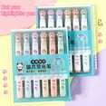 thumbnail image 1 of Musbetu 6Pcs/Set Cat Paw Color Highlighter Chisel Top Portable No Bleed Quick Drying Kids Students Fluorescent Marker Pen School Office Supplies, 1 of 7