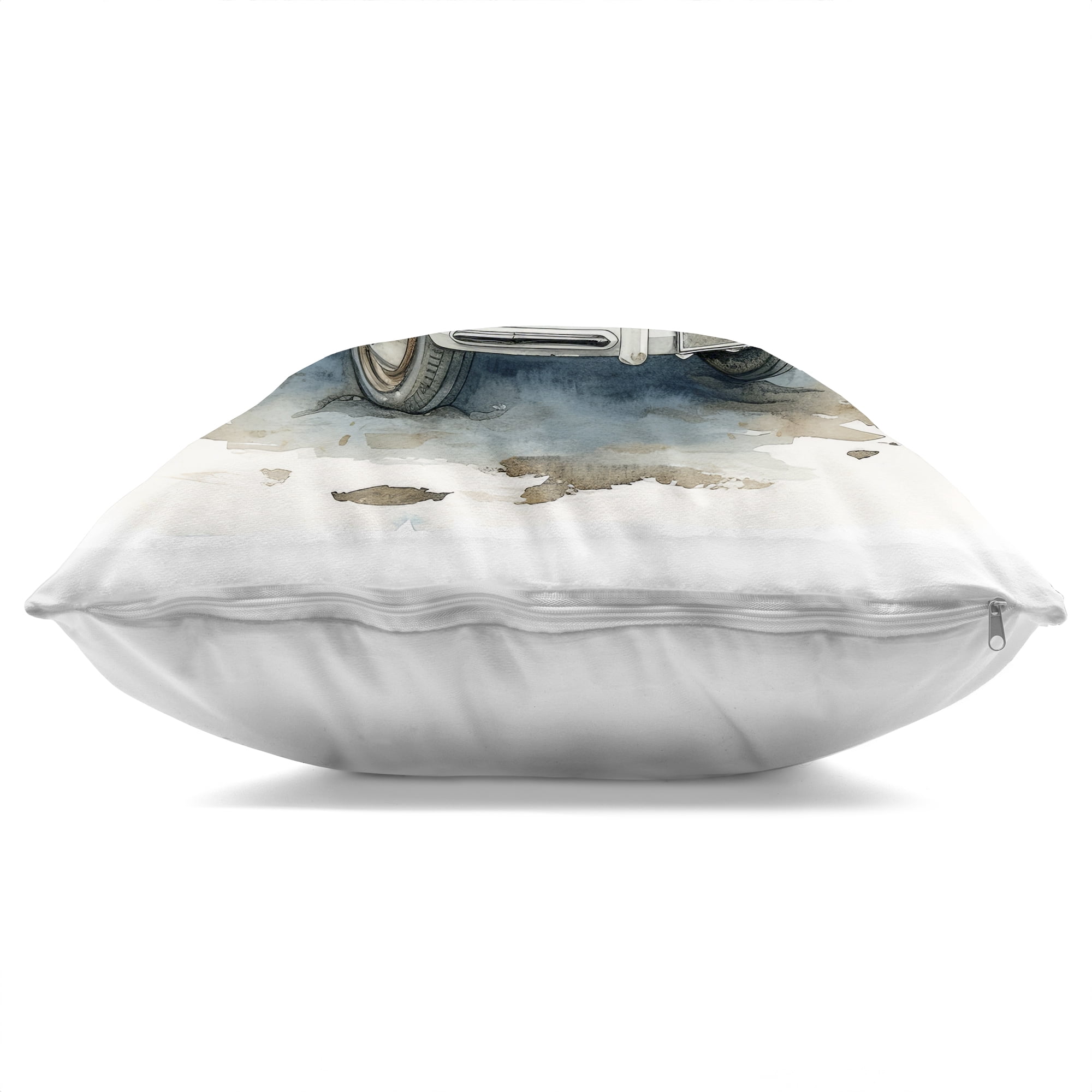 Stupell Industries Sky Blue Surf Van Decorative Printed Throw Pillow, design by Ray Powers
