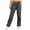 Dark Gray, variant on Women’s Lined Sweatpants Wide Straight Leg Pants Bottom Sweatpants Joggers Pants Workout High Waisted Yoga Pants with Pockets Womens Casual Pants 2x Womens Casual Loose Ripped Denim Pants