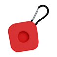 thumbnail image 4 of Tracker Holder Case Anti-lost Silicone Cover Protector with Key Chain Replacement for iOS AirTag  Clear, 4 of 9