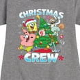 thumbnail image 3 of SpongeBob SquarePants - Christmas Crew - Toddler And Youth Girls Fleece Dress, 3 of 6
