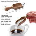 thumbnail image 5 of HWHCGZ 8Pcs Wooden Scoops for Canisters Acacia Wooden Scoop for Ground Coffee,Tea,Sugar,Seasoning-Multipurpose Wooden Scoop for Jars,Canisters,Bath Salts,Laundry Detergent,Brown, 5 of 8