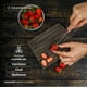 thumbnail image 4 of Juego De Cuchillos De Cocina 3 Piezas Diseño Minimalista Negro, Para Todas Las Tareas, 4 of 6