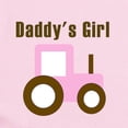 thumbnail image 2 of CafePress - Daddy's Girl Pink Tractor Infant Bodysuit - Baby Light Bodysuit, Size Newborn - 24 Months, 2 of 4