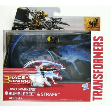 Hasbro Transformers Age of Extinction Dino Sparkers Bumblebee and Strafe Figures