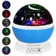thumbnail image 1 of Luz nocturna con proyección de estrellas para niños, lámpara de techo con proyector giratorio de 360°, luz LED nocturna para bebés con 10 modos de color, regalo para bebé, cumpleaños, Navidad y aniver, 1 of 4