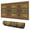 Boho Golden Ethnic, variant on Long Mouse Pads for Desk,Brown Geometric Triangle Diamond Pattern Desk Mats on Top Of Desks, Desk Mouse Pad Extra Large with 3mm Non-Slip Base and Stitched Edge for Gaming,Office,Work,Home 31.5"x11.8"