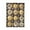 B, variant on LSLJS Christmas Tree Balls Ornaments, Christmas Decorations, 12Pcs 2.36" Shatterproof Glitter Colorful Multi-style Hanging Ball Bauble, Christmas Theme Pendant Supplies for Wedding Party Holiday