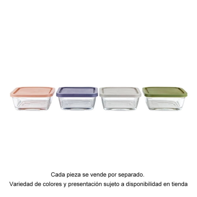 Contenedor Prichos Vidrio Varios Modelos 1 Pieza