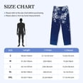 thumbnail image 4 of Sikiie Christmas Blue Pajama Pants Men, PJ Bottoms, Sleep & Lounge Pants-Small, 4 of 6