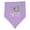 Lavender and Pink, variant on Inktastic Half Birthday Cute Elephant Baby Bandana Bib