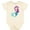 Natural, variant on Inktastic Mermaid Girls Baby Bodysuit