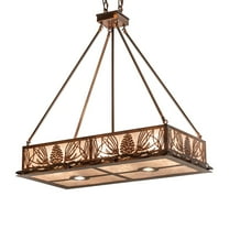 Meyda Lighting 8" High Stained Glass Pond Lily Victorian Accent Lamp