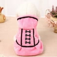 thumbnail image 2 of YUEHAO Pet Supplies Dog Coat Jacket Pet Supplies Clothes Winter Apparel Puppy Pink, 2 of 5