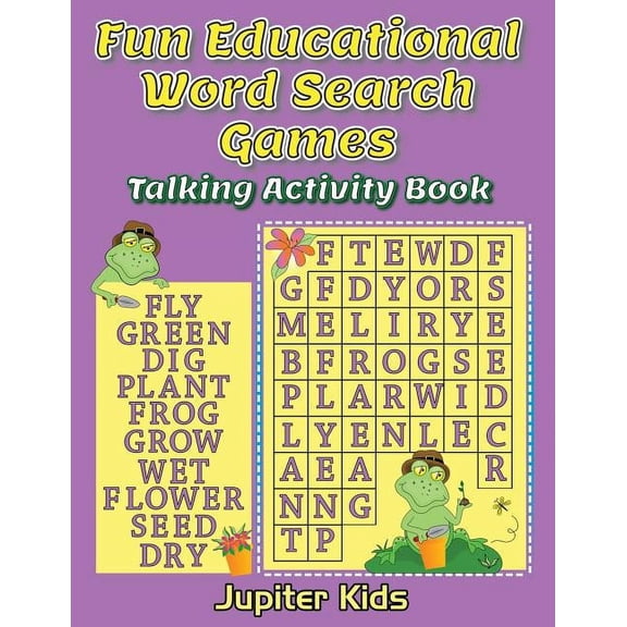 Fun Educational Word Search Games: Talking Activity Book (Paperback)