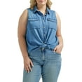 thumbnail image 2 of Lee® Women's Plus All Purpose Sleeveless Shirt, 2 of 5