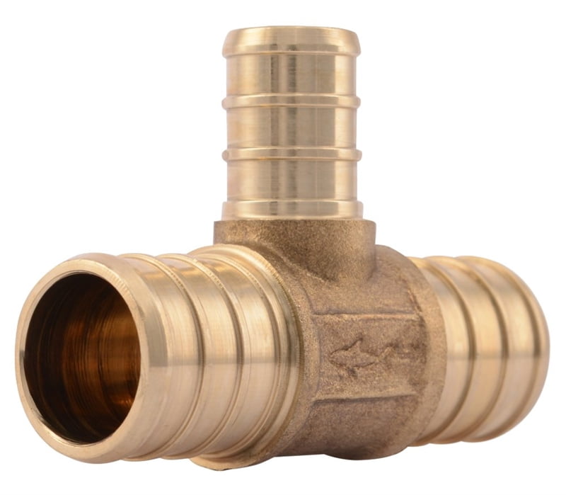 SharkBite UC363LFA 1//2-Inch by 1//2-Inch by 3//8-Inch PEX Barb Tee
