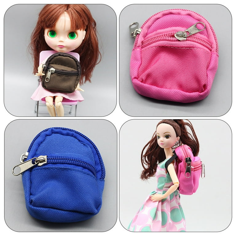  10 Pieces Doll Backpacks Doll Bags Mini Doll Backpacks Cute  Bags Doll Accessories Supplies for Doll Sets : Toys & Games