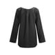 thumbnail image 2 of Blusa de mujer Camisa de color sólido de manga larga Costura de encaje Blusa suelta informal Ropa de otoño, Negro, XXL Monstrate AP003723-10, 2 of 3
