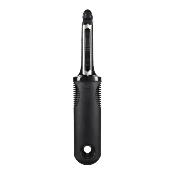 Potatisskalare med silikonhandtag Black