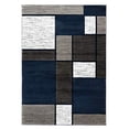 thumbnail image 2 of Rugshop Contemporary Modern Boxes Area Rug 7' 10" x 10' 2" Navy, 2 of 2