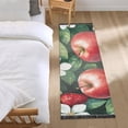thumbnail image 3 of Yayeee Runner Rug for Bedroom 2'x6' Machine Washable Hallway Non Slip Mat, Red Apple Pattern, 3 of 8