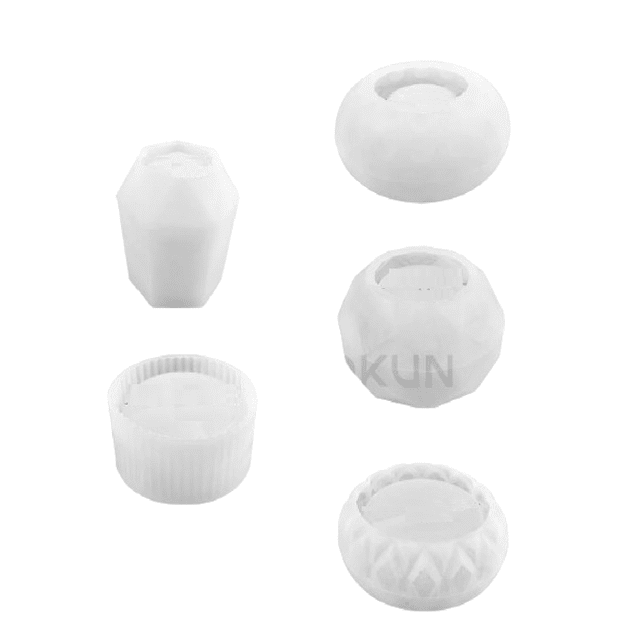 5pz Moldes Pequeñas Jardineras Moldes Para Maceta Plantas Blanco