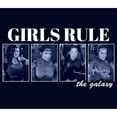 thumbnail image 2 of Men's Star Wars: The Mandalorian Girls Rule the Galaxy  Graphic Tee Navy Blue Small, 2 of 5