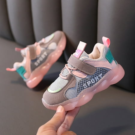 

Baby Shoes Girl Shoes Mesh Sport Kids Sneakers Boys Toddler Baby Breathable Running Girls Baby Shoes for Boys Girls Winter Warm 21