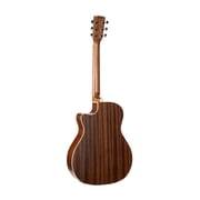 Cort Guitars GA1EOPSB-U Grand Regal Series Grand Auditorium A-E Guitar Sunburst, Natural Open Pore