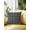 Black, White, Gray, variant on Outdoor Pillows Waterproof, Rustic Teal Throw Pillows with Inserts Included, Farmhouse Vertical Striped Art Indoor Outdoor Decorative Lumbar Pillow for Bed/Couch/Patio 16"x16", 1Pcs