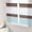 Brown Blue, variant on Sheer Curtains 45 Inch Length 2 Panels Set for Kitchen, Yellow Morocco Semi Sheer Curtains for Windows, Geometric Grey Stripes Modern Voile Window Treatments Rod Pocket Curtain