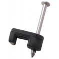 thumbnail image 1 of 50 Count .25 in. Black Coaxial Cable Staples, 1 of 1