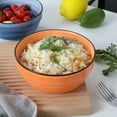 thumbnail image 7 of HAPPY KIT Hand-painted Ceramic Cereal Soup Bowls, 6 inch, warm colors  Set of 6, 24 oz, 7 of 7