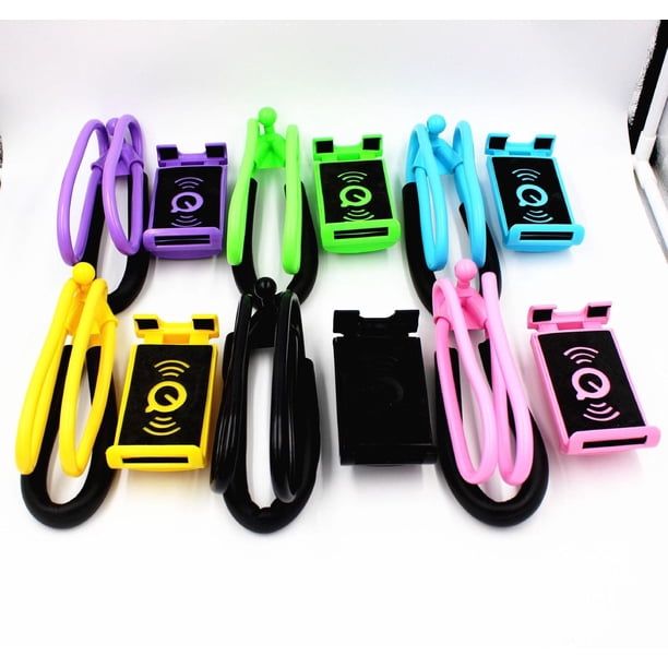 Soporte para teléfono universal de 360 ° Soporte para teléfono con cuello colgante flexible y flexible