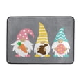 thumbnail image 2 of Yhmxh Easter Decorations Easter Doormat Floor Rug Soft Faux Cashmeres Non Slip Backing 15.75x23.62in 2 Festive Designs For Front Doors Entryways And Home Decor Easter Decor Easter Gifts, 2 of 6