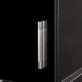 thumbnail image 6 of Black Freestanding Cabinet In Kitchen & Dining Room. Shelves. 13.77*11.33*73.15, 56.25lbs. Stylish Functional. For And Dining. Two Doors, Elegant Piece., 6 of 6