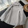 thumbnail image 4 of Veste à Capuche Zippée en Polaire Décontractée pour Femmes, 4 of 9