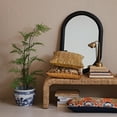 thumbnail image 3 of Creative Co-Op Hand-Painted Stoneware Planter, Blue and White, 3 of 5