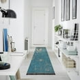 thumbnail image 4 of Yayeee Runner Rug for Bedroom 2'x6' Machine Washable Hallway Non Slip Mat, Star Map, 4 of 8