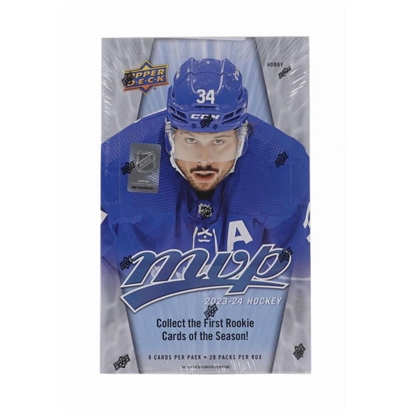 2023-24 NHL UPPER DECK MVP Hockey Factory Sealed Hobby Box 160 Cards