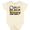 thumbnail image 3 of Inktastic Celebrate Black History Every Month Boys or Girls Baby Bodysuit, 3 of 5