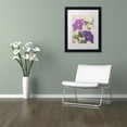 thumbnail image 4 of Trademark Fine Art "Amethyste" Canvas Art by Color Bakery White Matte, Black Frame, 4 of 4