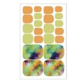 thumbnail image 2 of AYA Toe Nail Wraps Art Stickers Self Adhesive Tools Tips Polish Nail, 2 of 3