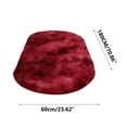 thumbnail image 3 of Boovnll Rugs for Bedroom, Super Soft & Cozy Tie-Dyed Plush Throw Rugs, Non Slip & Non Shedding Bedside Bedroom Rug, for Living Room, Bedroom, Home Decor, Area Rug - 2x5.9Ft, 3 of 5