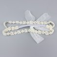 thumbnail image 3 of Diadema elástica suave para recién nacido, para bebé, bautismo, boda, fiesta, accesorio para el pelo., 3 of 5