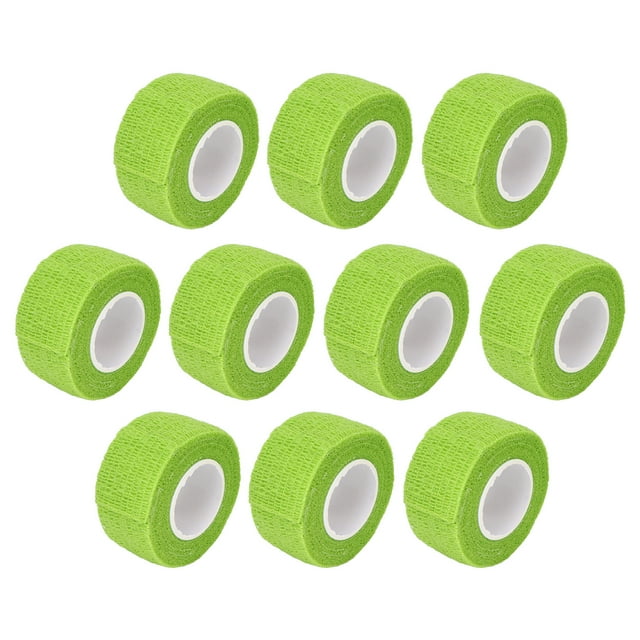 Bandage Athlétique, 10 Pcs Bandage Auto-Adhésif Rouleau de Compression Bandage Élastique Bandage de Soutien Multi-Fonctionnel